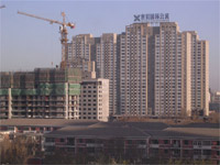 建築ラッシュの北京